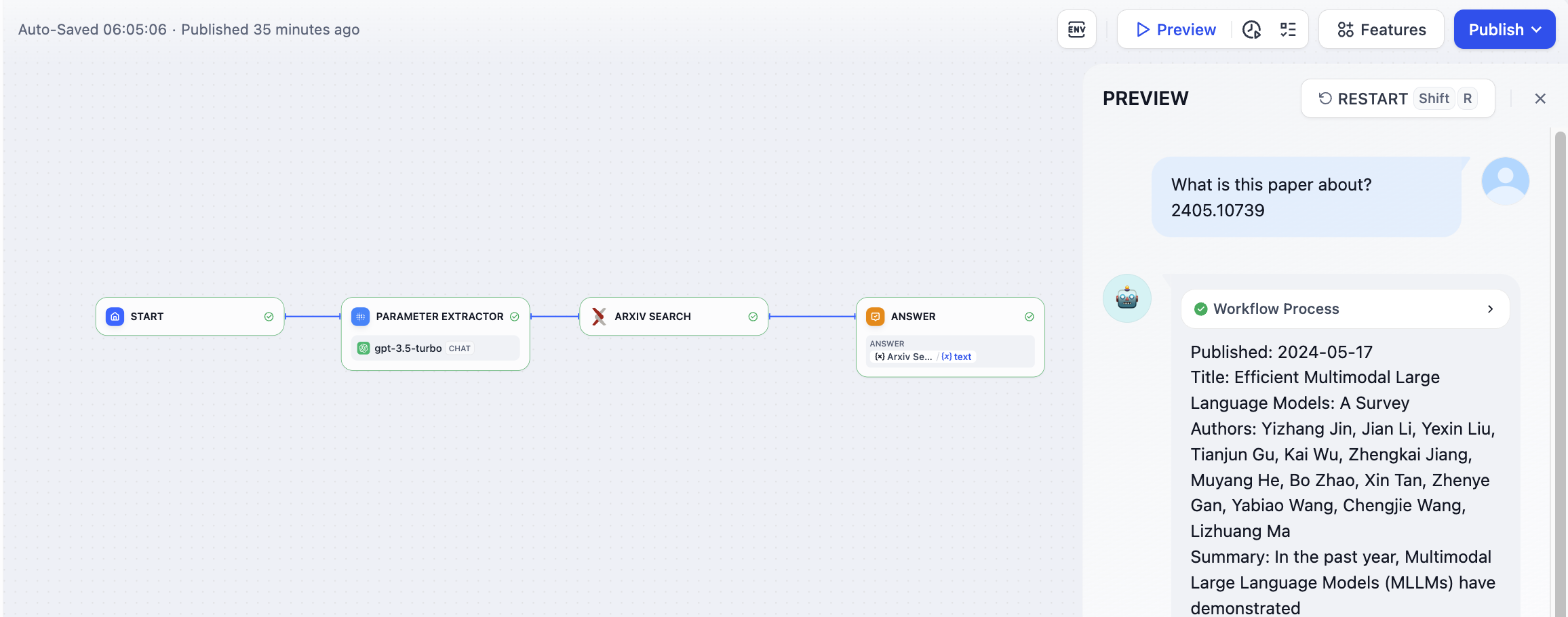 Viewing application data in Opik