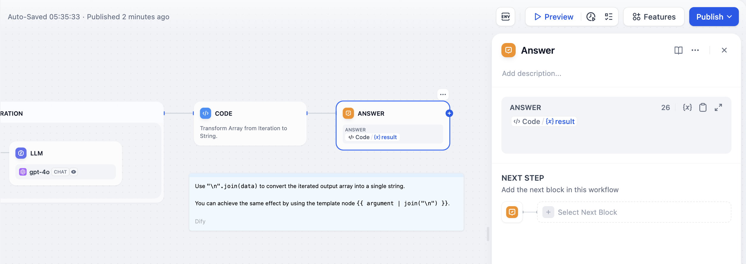 End Node - Long Story Generation Example