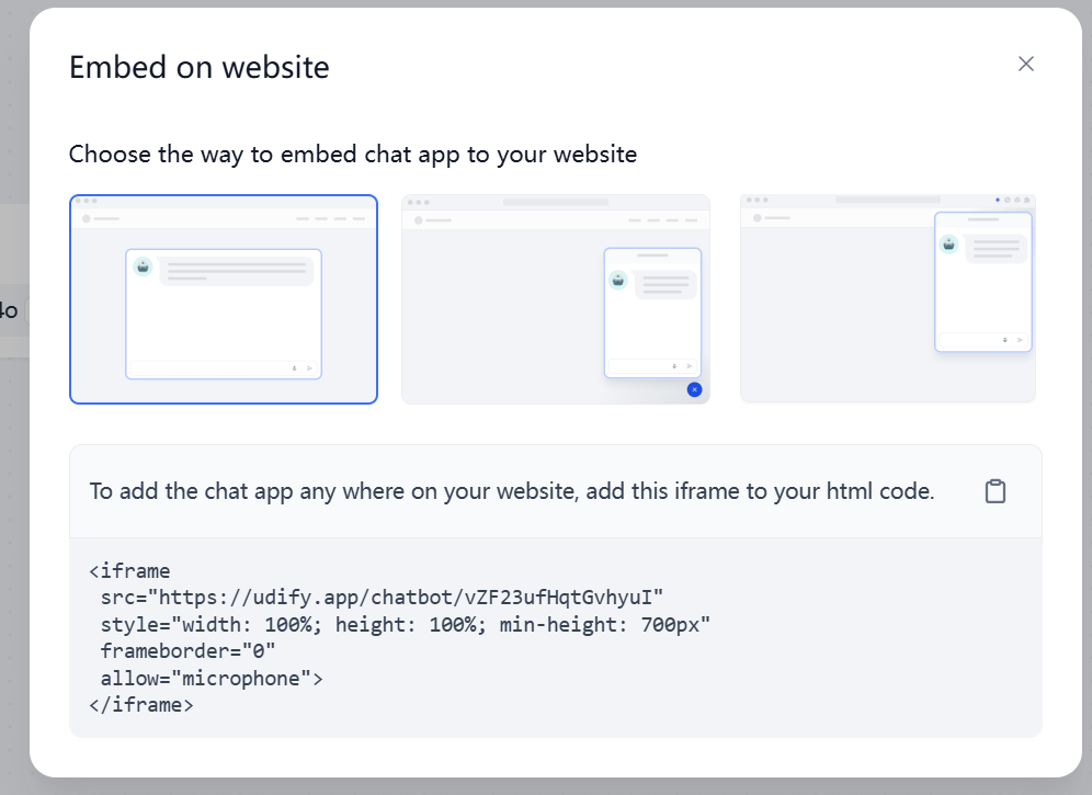 iFrame Code Example